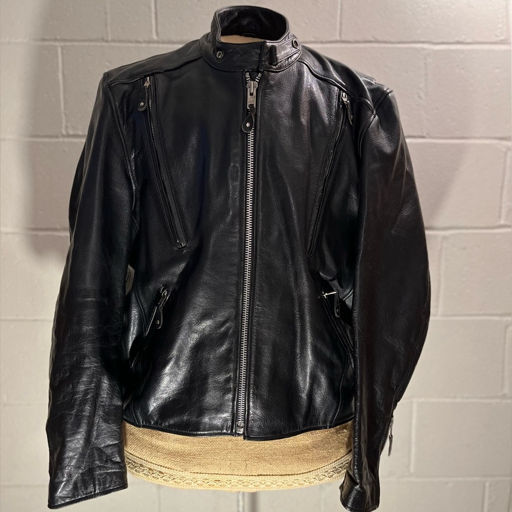 XL First MFG Leather Jacket